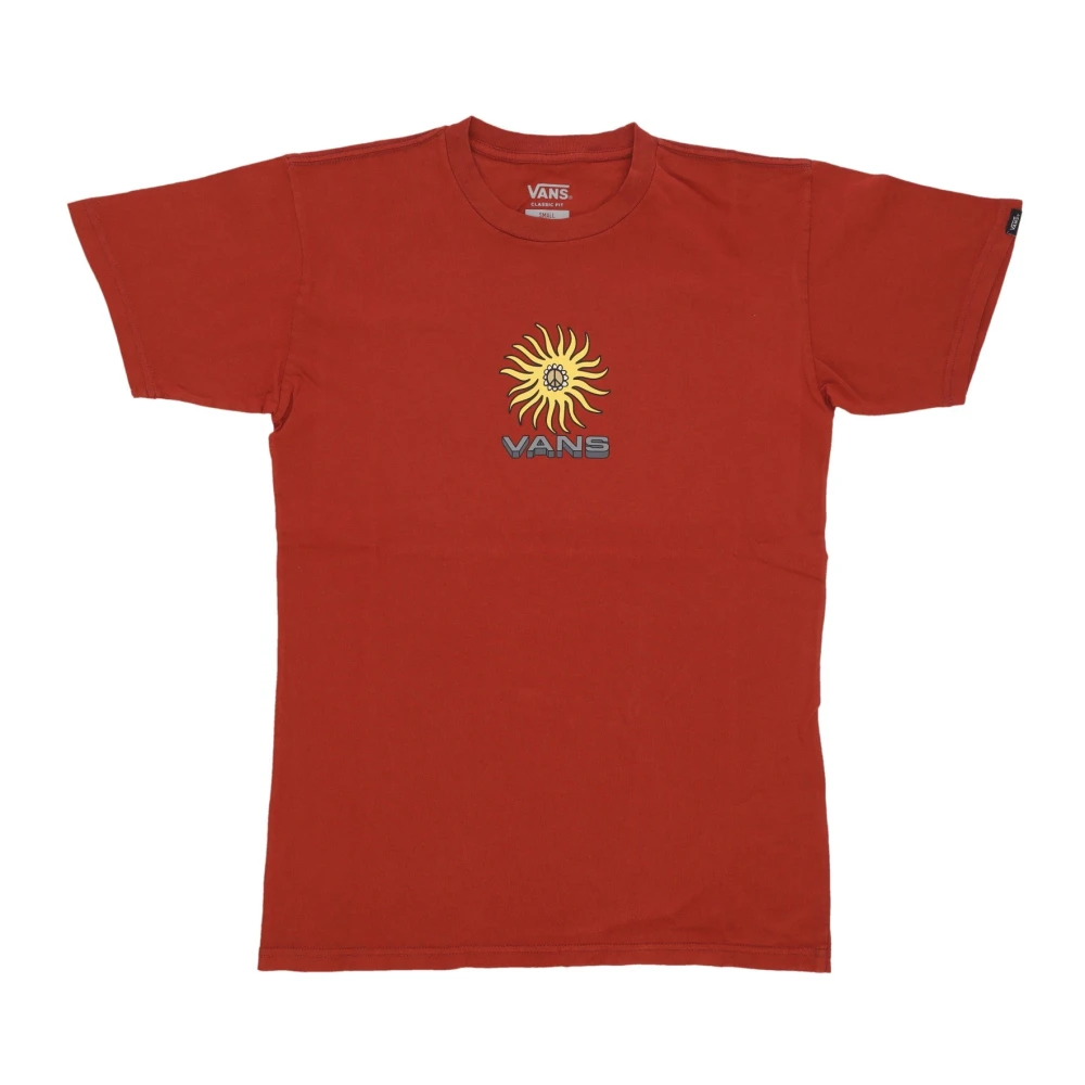 Vans Vintage Bloemen Tee Burnt Henna T-Shirt Brown Heren