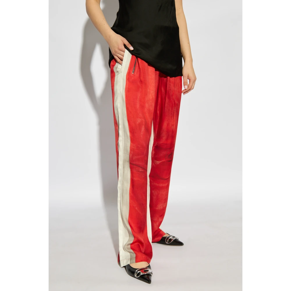 Diesel Broek P-After-Fem Red Dames