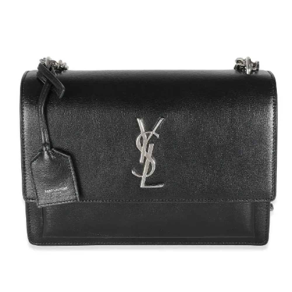 Yves Saint Laurent Vintage Pre-owned Suede shoulder-bags Gray Dames