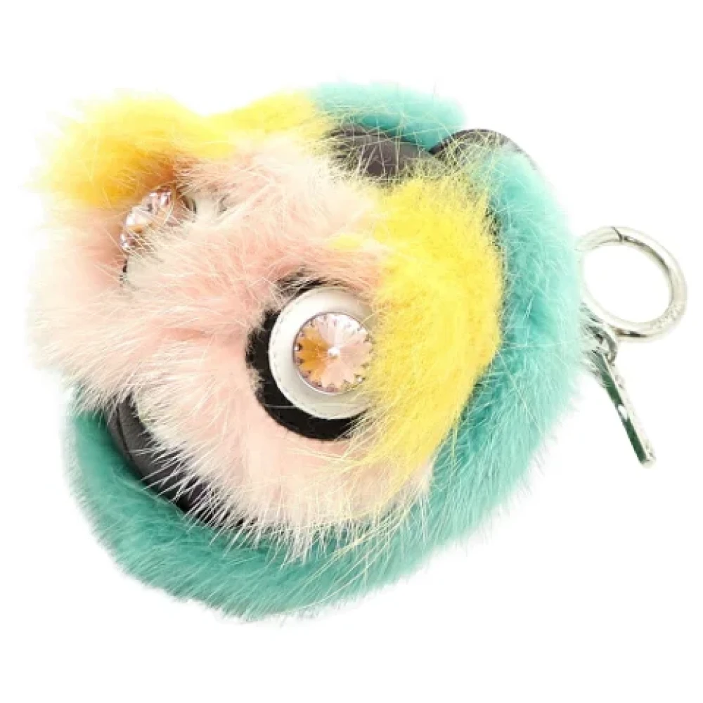 Fendi Vintage Pre-owned Fur key-holders Multicolor Unisex