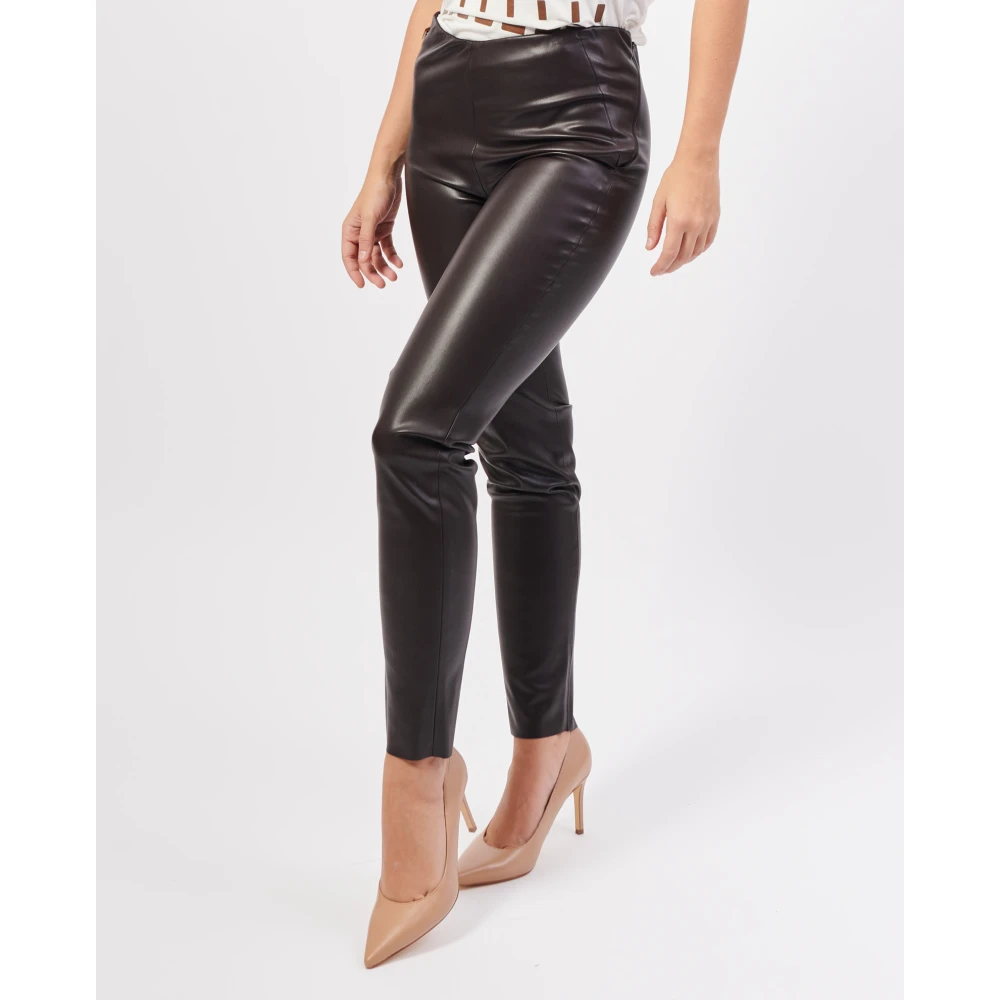 Jijil Bruine Rechte Pijp Broek Brown Dames