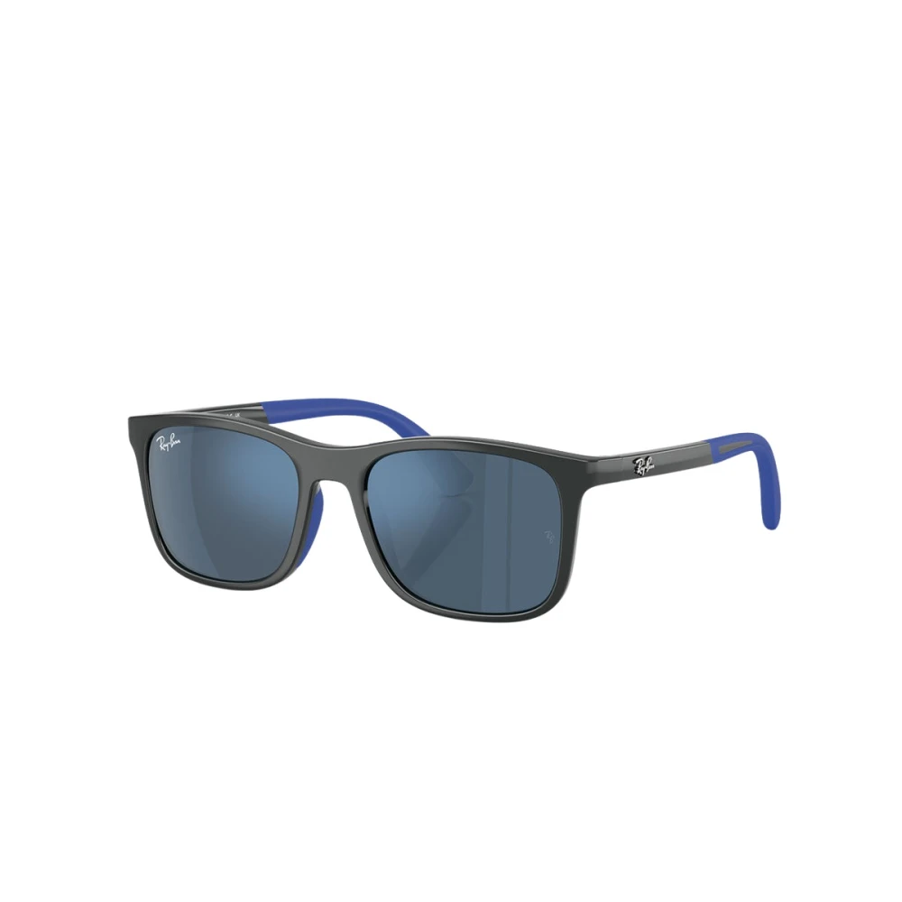 Ray-Ban Unisex Gray Rectangular Sunglasses - Sunglasses - 47 Mm - Accessories