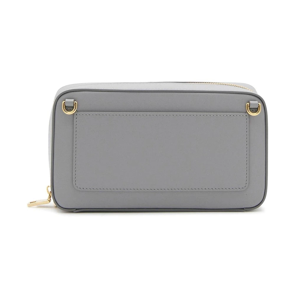 Dolce & Gabbana Logo Kleine Cameratas Vrouwen Gray Dames