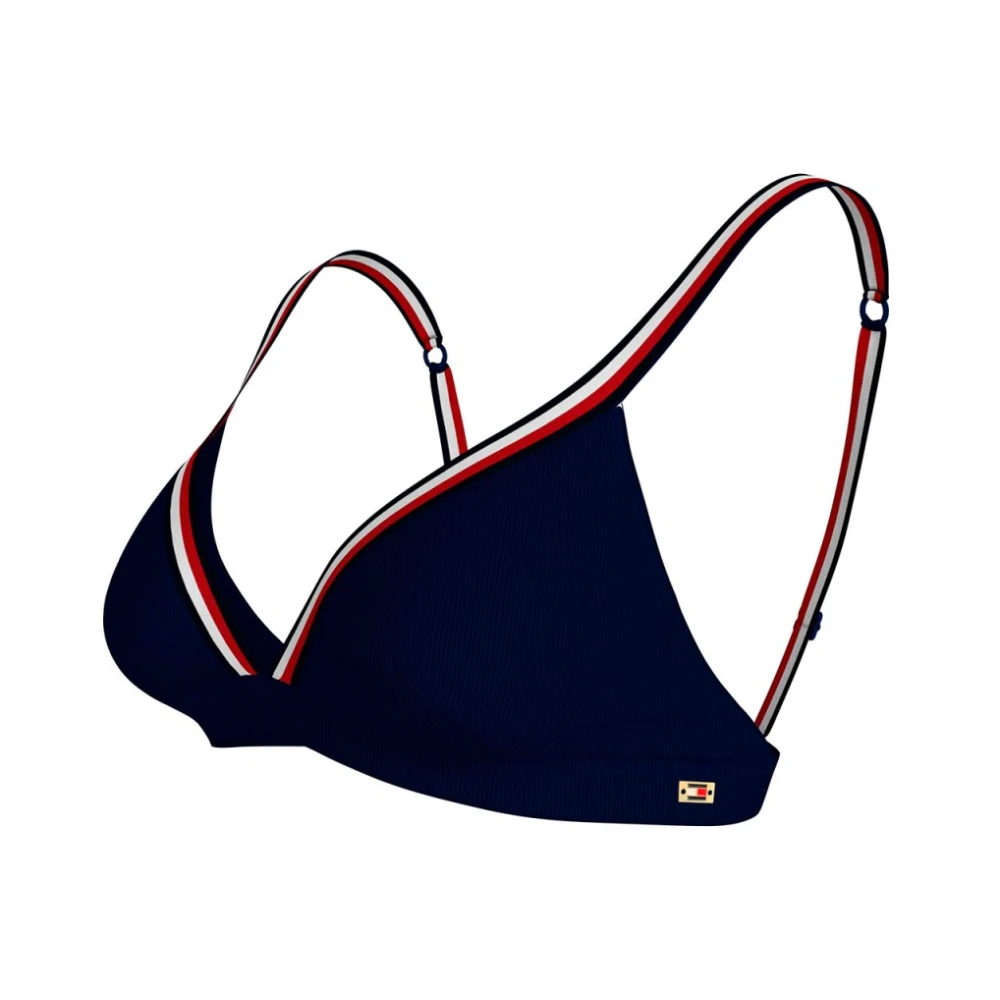 Tommy Hilfiger Stijlvolle Bikini Top Blue Dames