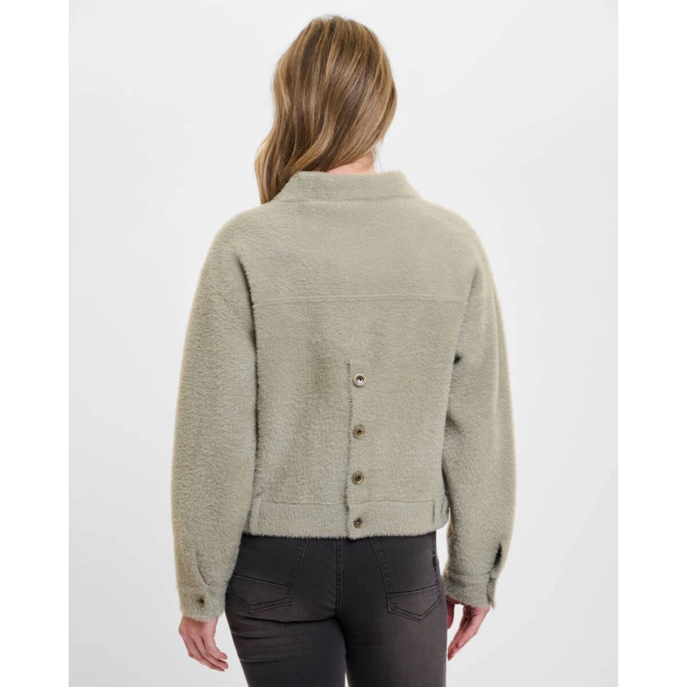 Rino&Pelle Bubbly Boxy Jacket Beige Dames