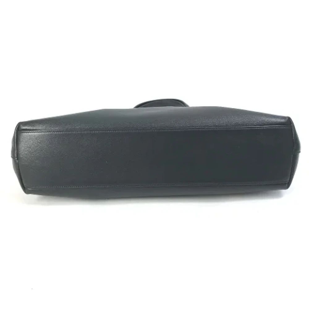 Gucci Vintage Pre-owned Leather gucci-bags Black Dames