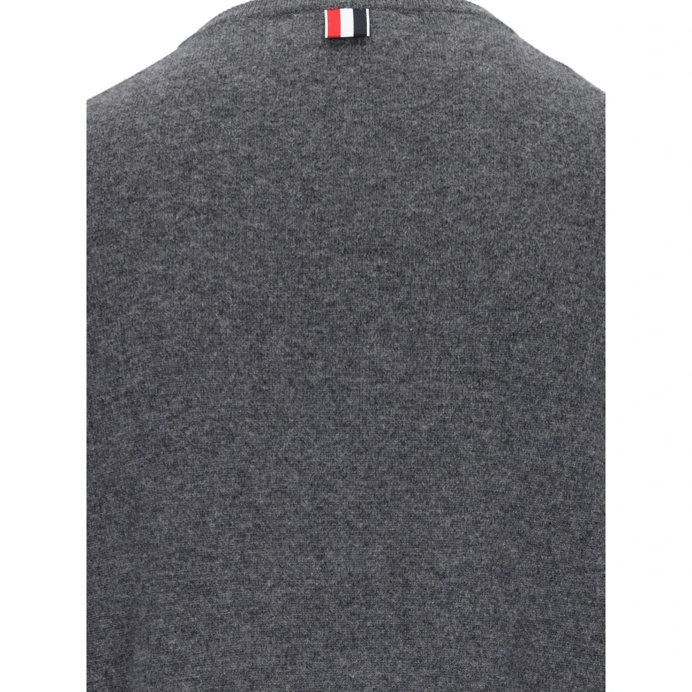 Thom Browne Grijze Sweaters Maglione Gray Heren