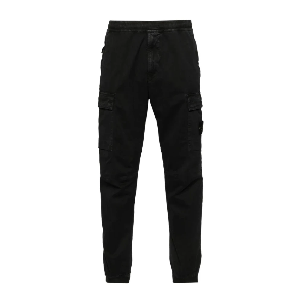 Stone Island Zwarte Casual Kleding voor Mannen Black Heren