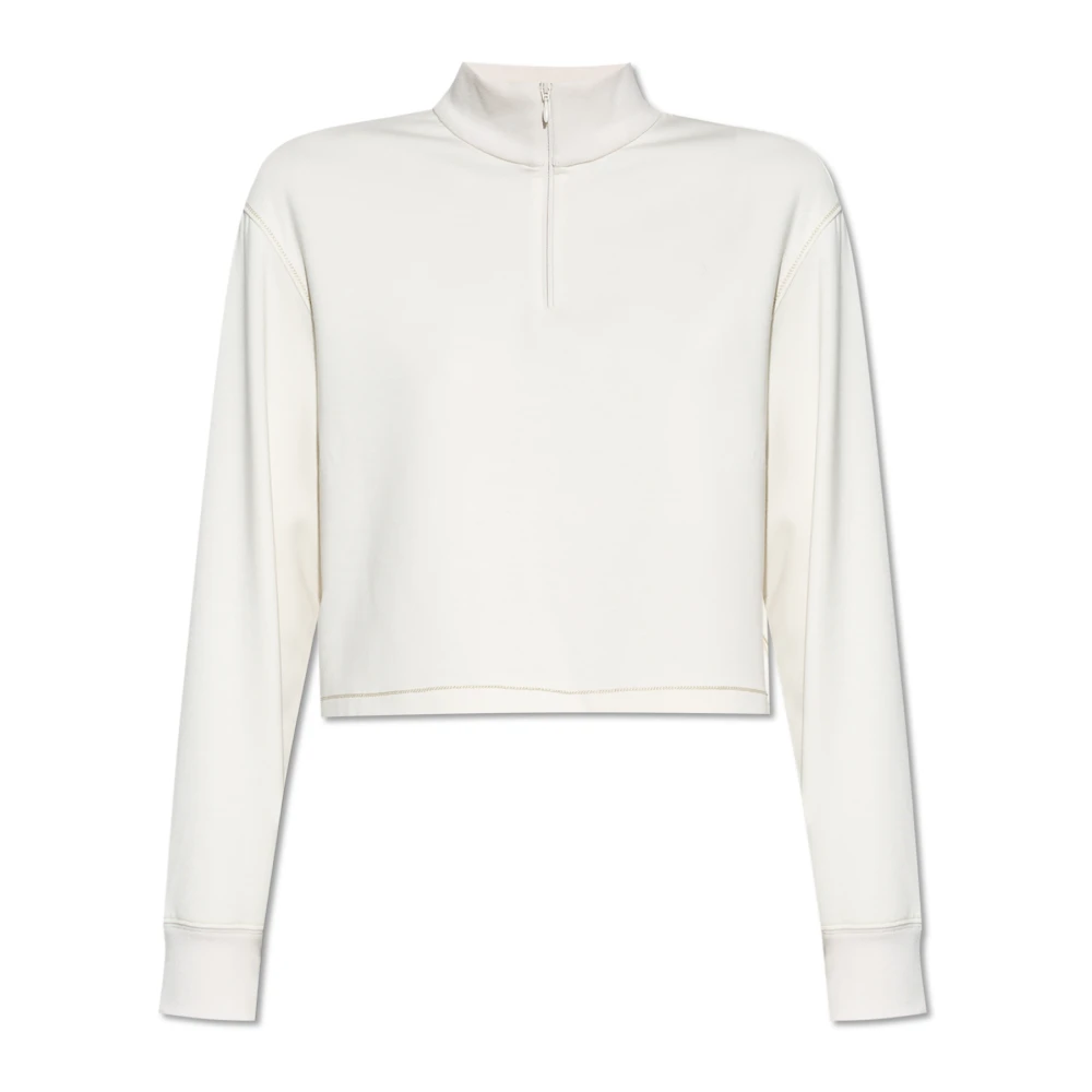 Theory Sweatshirt met ritssluiting Beige Dames