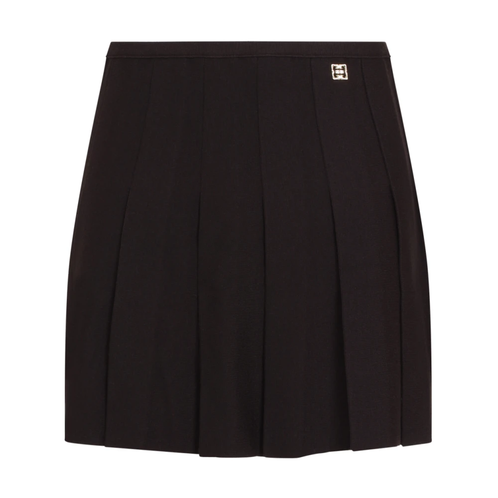 Givenchy Bruine Wollen Mix Rok Brown Dames