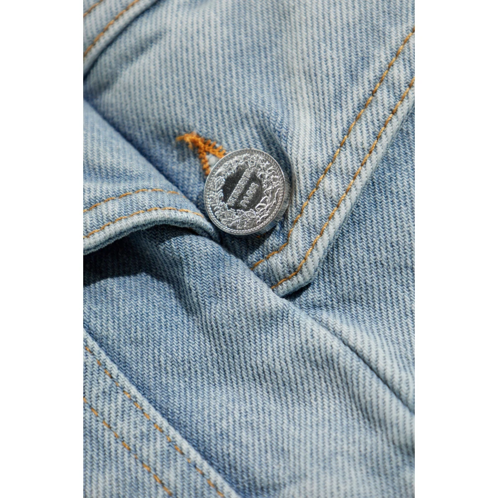 Vetements Denim jas Blue Dames
