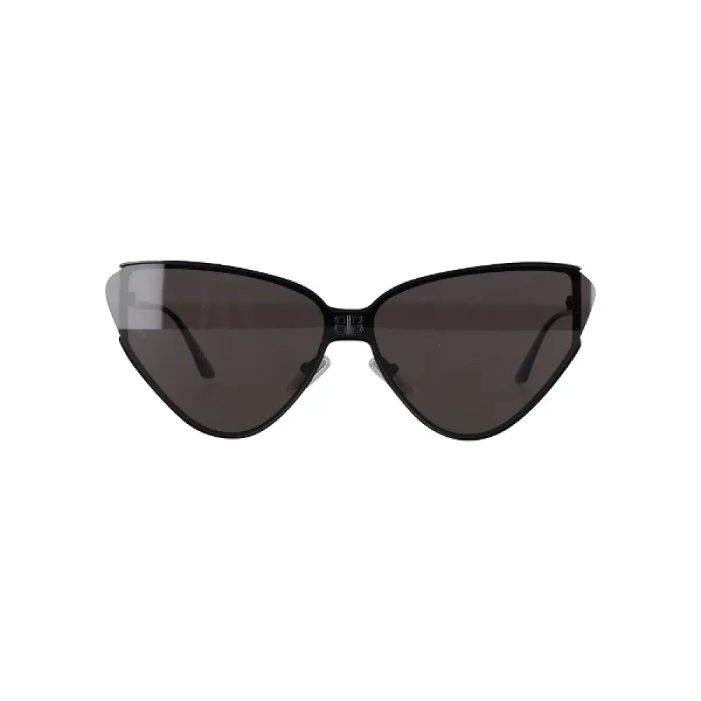 Balenciaga Vintage Pre-owned Metal sunglasses Black Dames
