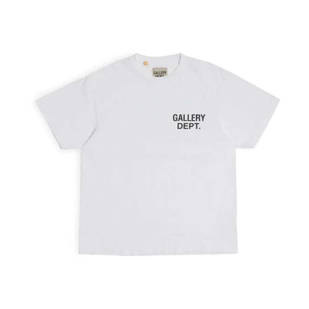 Gallery Dept. Men's White Souvenir Tee With Bold Graphic - T-Shirts - Xl - Tops