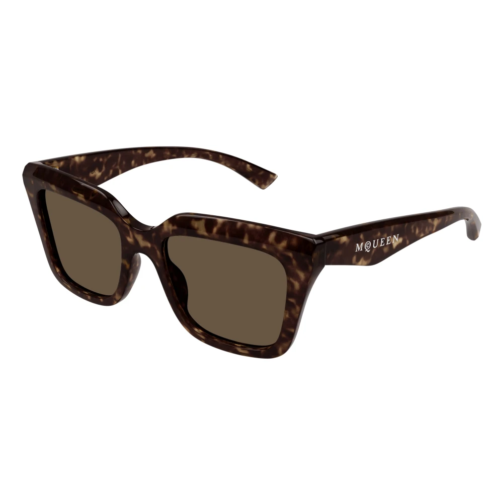 Alexander Mcqueen Women's Brown Sunglasses, 53 Mm, Stylish Sunglasses Am0473s