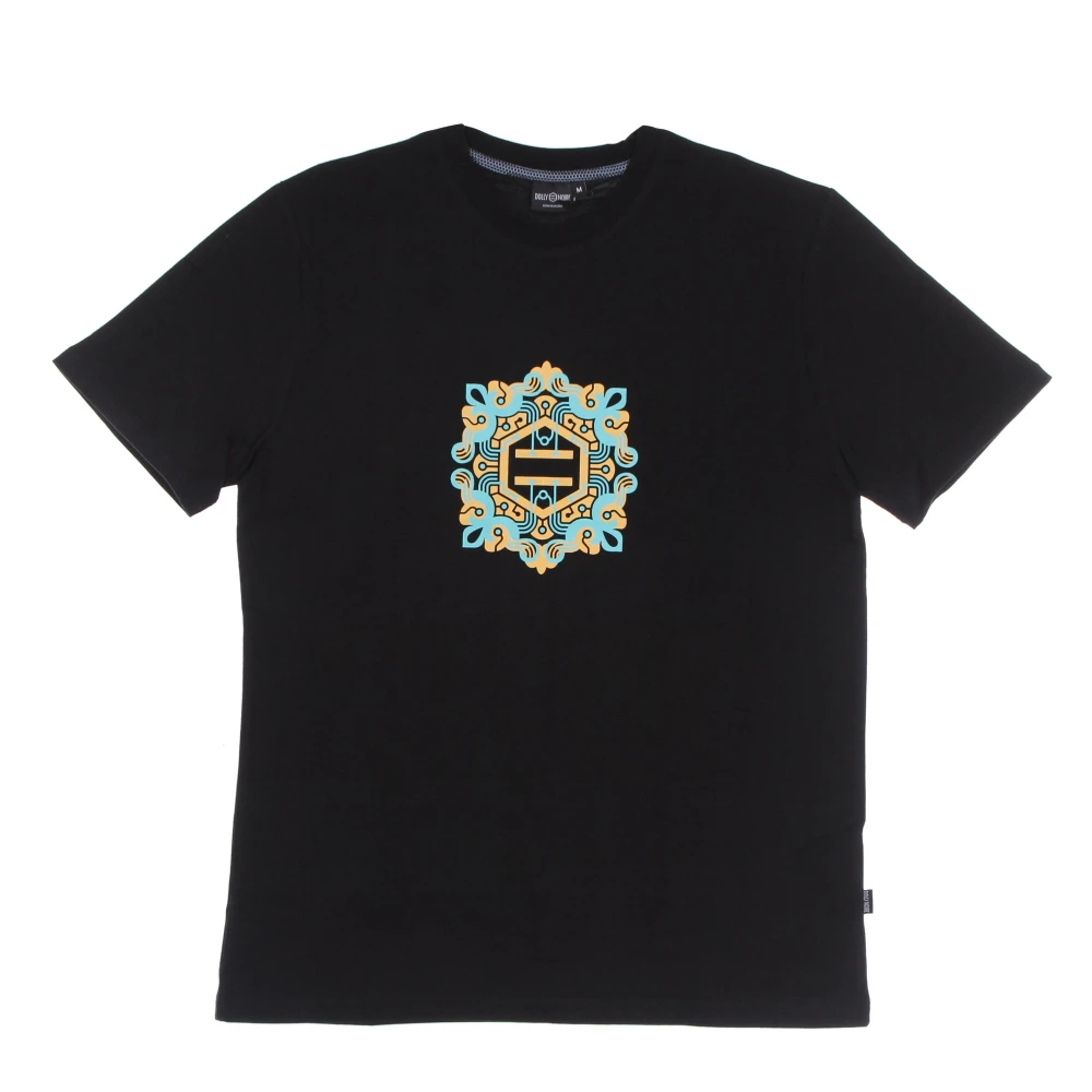 Dolly Noire Maioliche Logo T-Shirt Zwart Blauw Black Heren