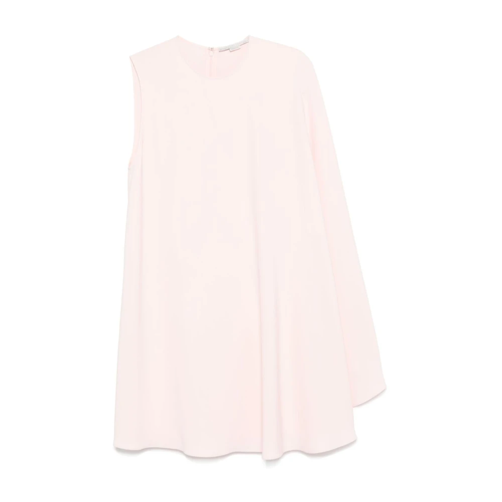 Stella Mccartney Poederroze Jurk met Zakken Pink Dames