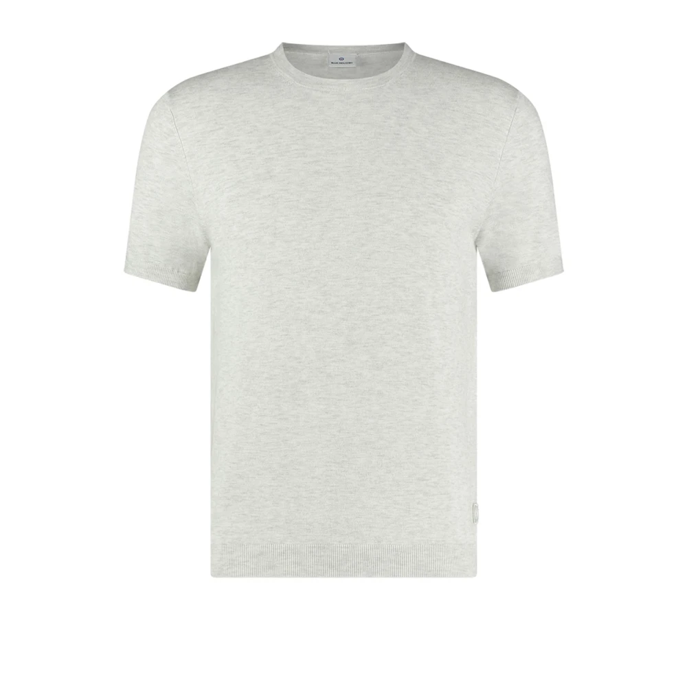 Blue Industry Grijs Katoen Linnen T-shirt Gray Heren