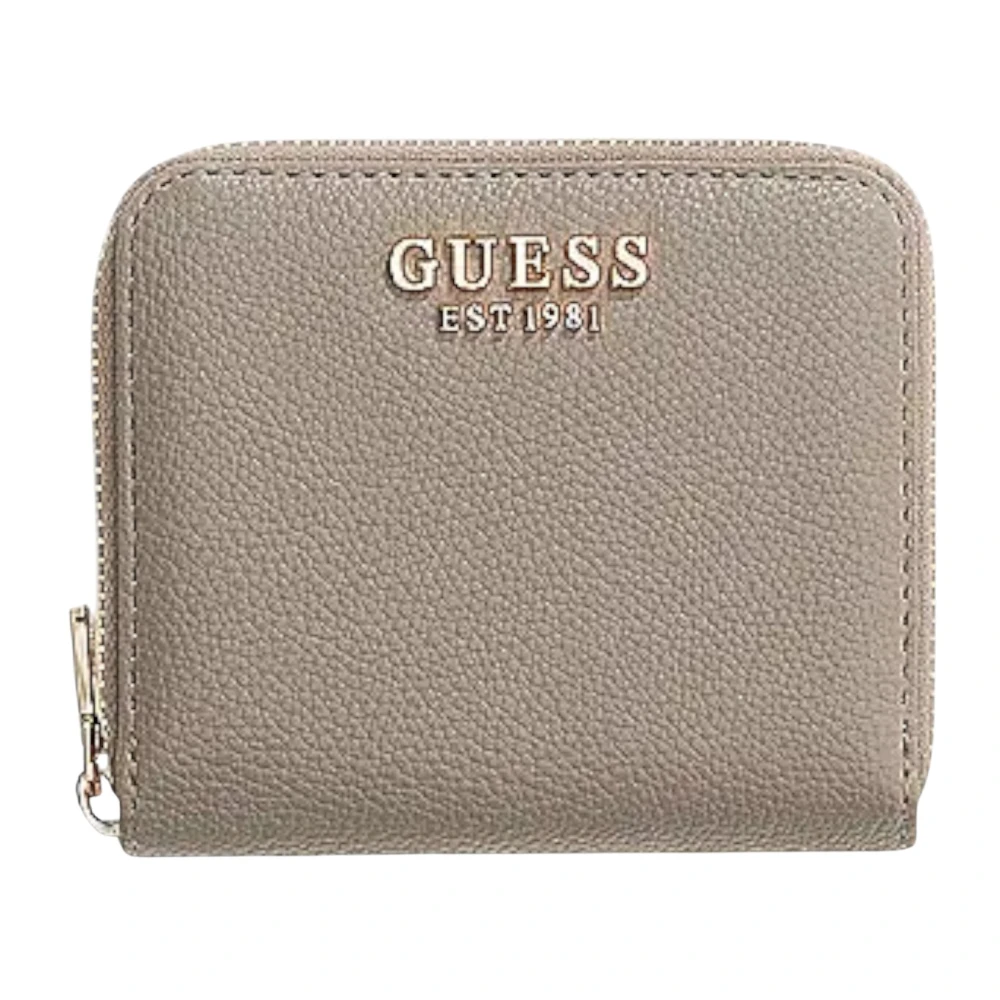 Guess Women's Beige Wallets & Cardholders, One Size, Laurel Ii Slg Small Zip Around