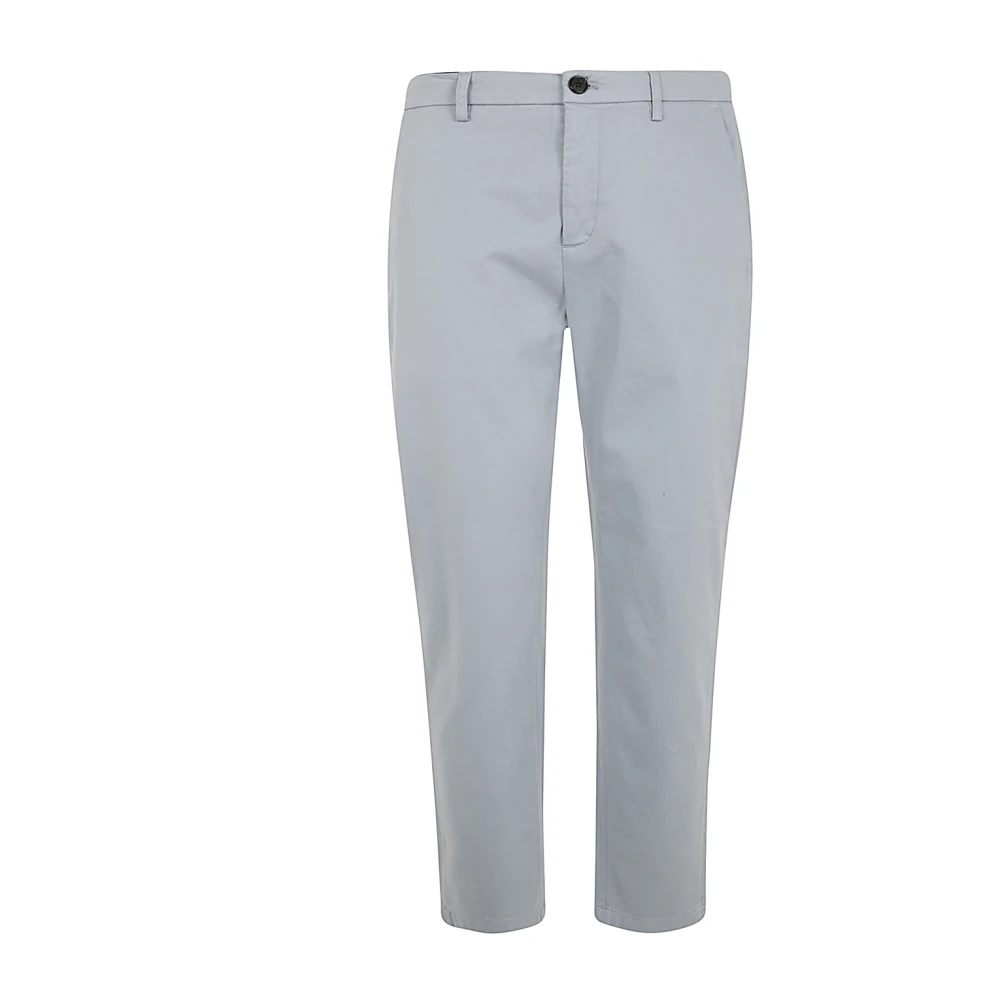 Department Five Slim Chino Prince Broek Blue Heren