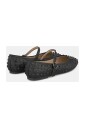 ballerine-en-daim-clous