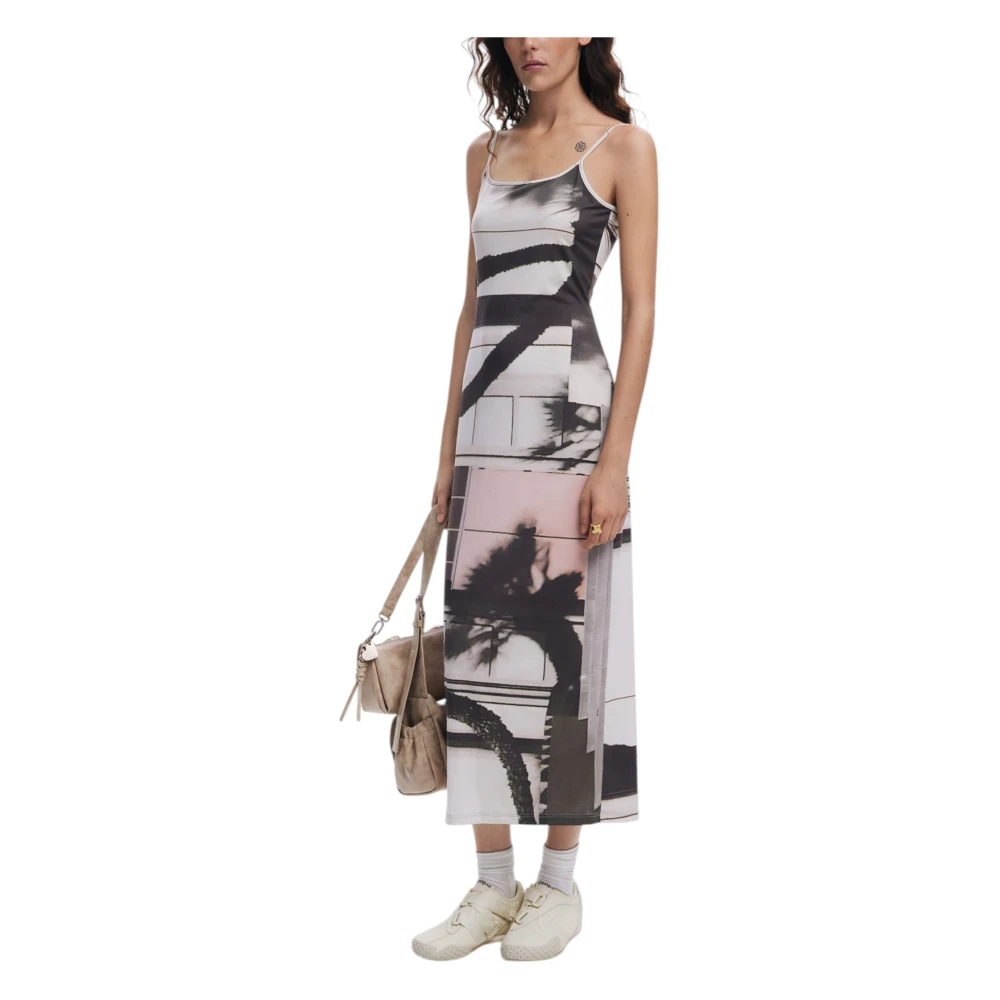 Desigual Lente Zomer Dames Lange Jurken Collectie Multicolor Dames