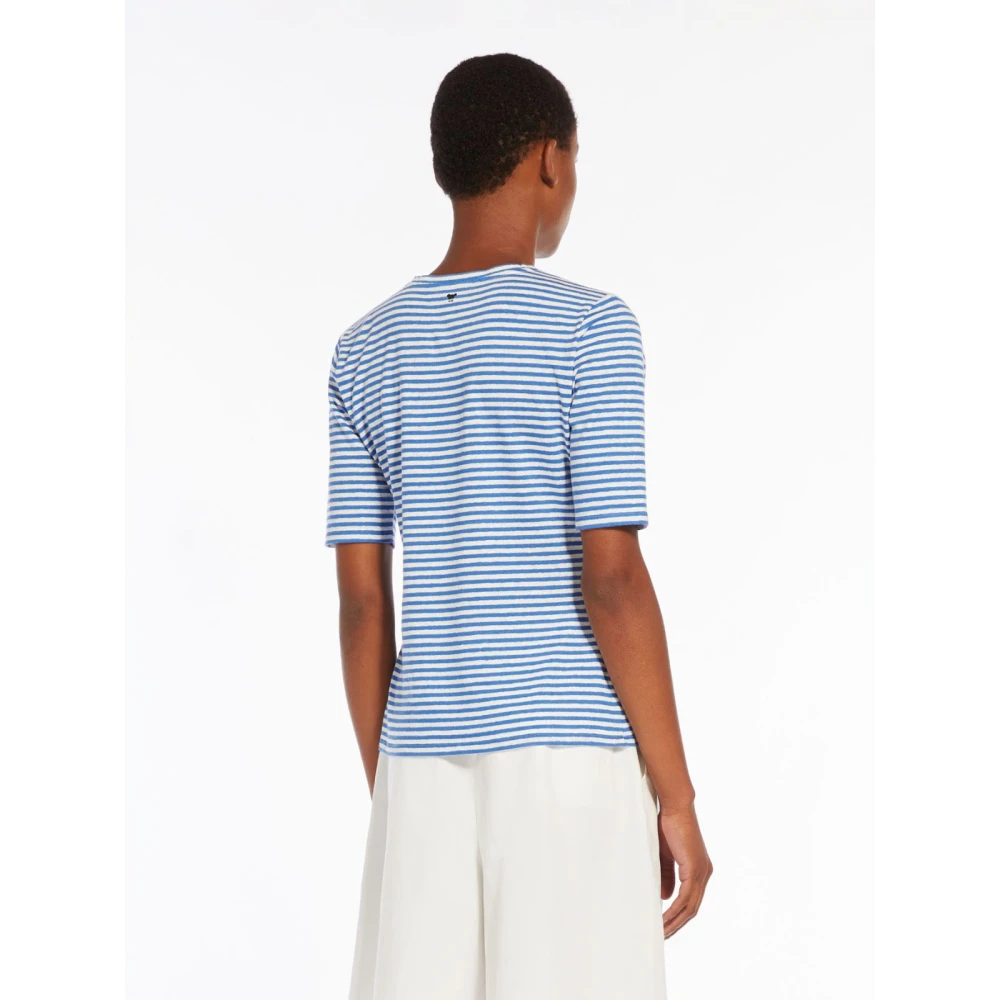 Max Mara Weekend T-Shirts Blue Dames