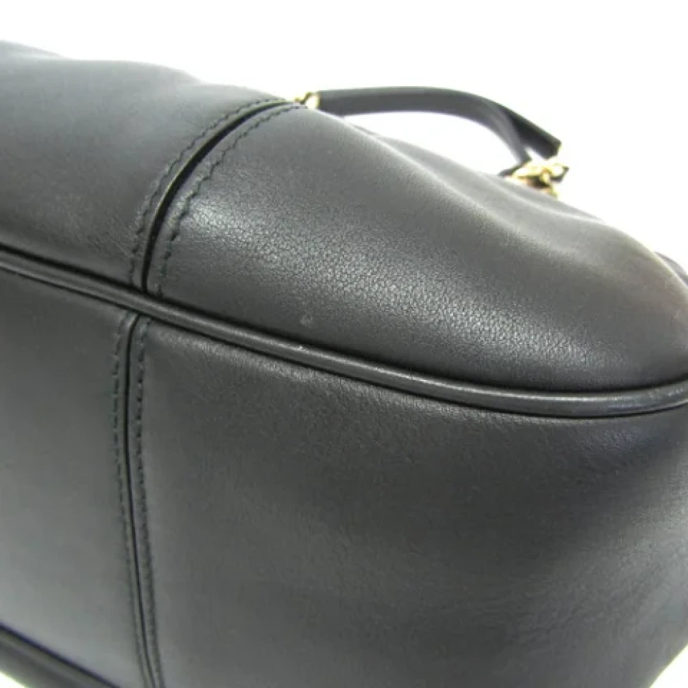 Salvatore Ferragamo Pre-owned Leather totes Black Dames