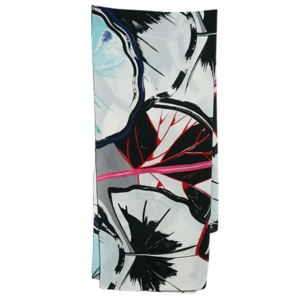 Balenciaga Vintage Pre-owned Silk scarves Multicolor Dames