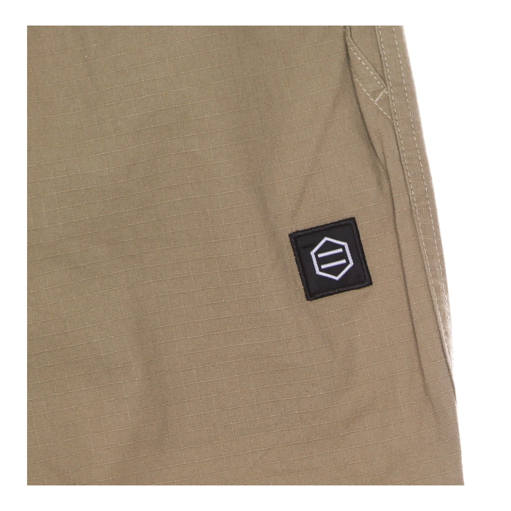 Dolly Noire Ripstop Beige Jogger Broek Beige Heren