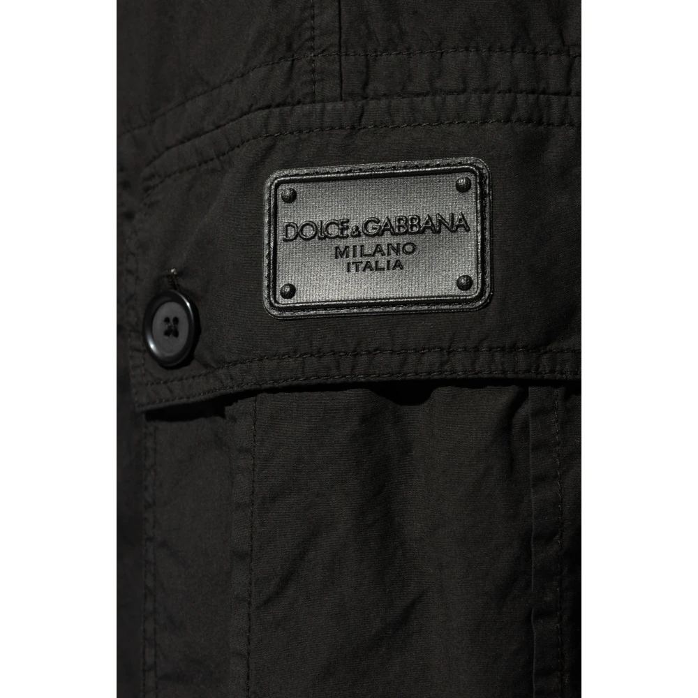 Dolce & Gabbana Broek met zakken Black Heren