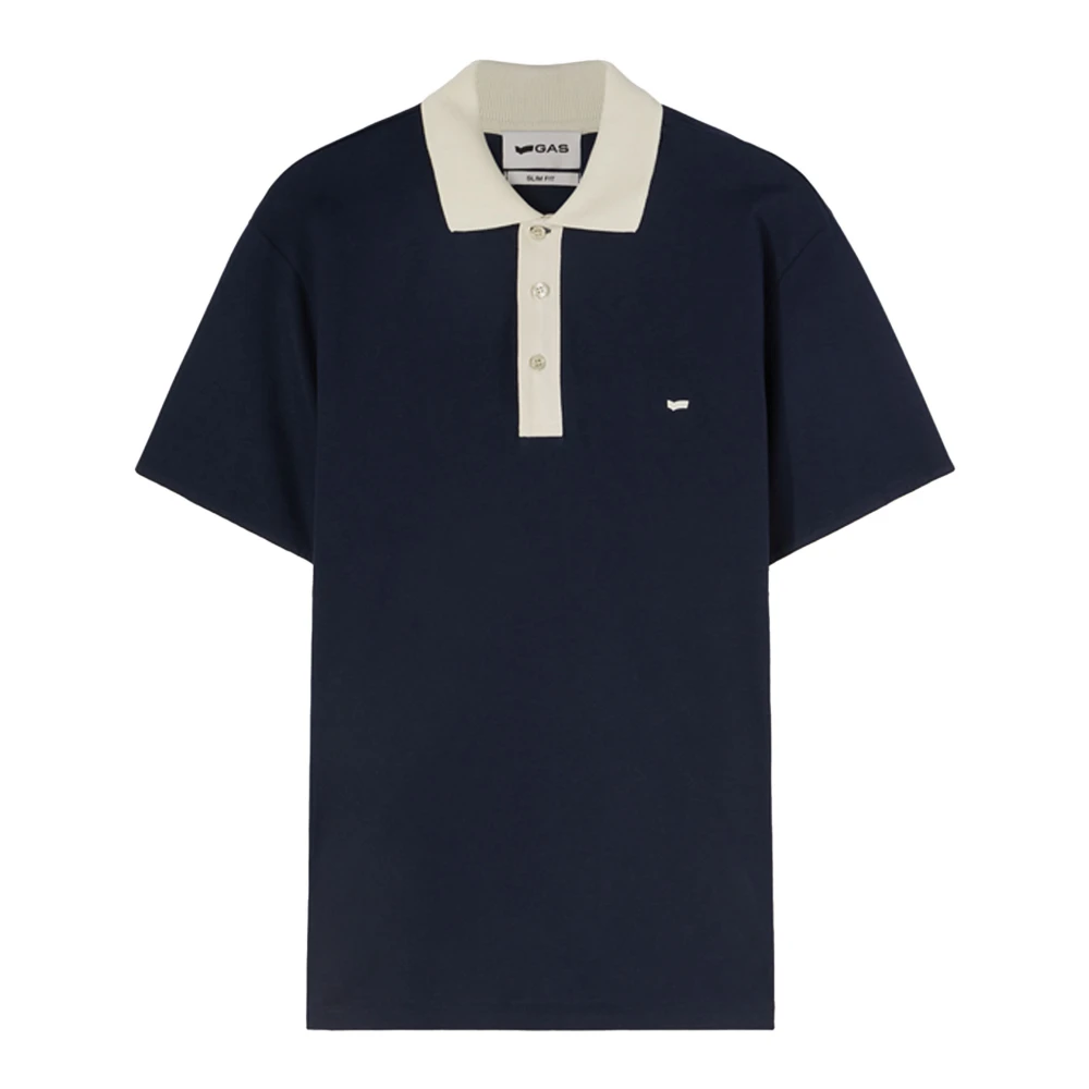 GAS Klassiek en modern heren poloshirt Blue Heren