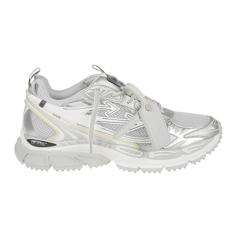Off-White 972 Sneakers Be Right Back Light Grey Silver - Immagine 4