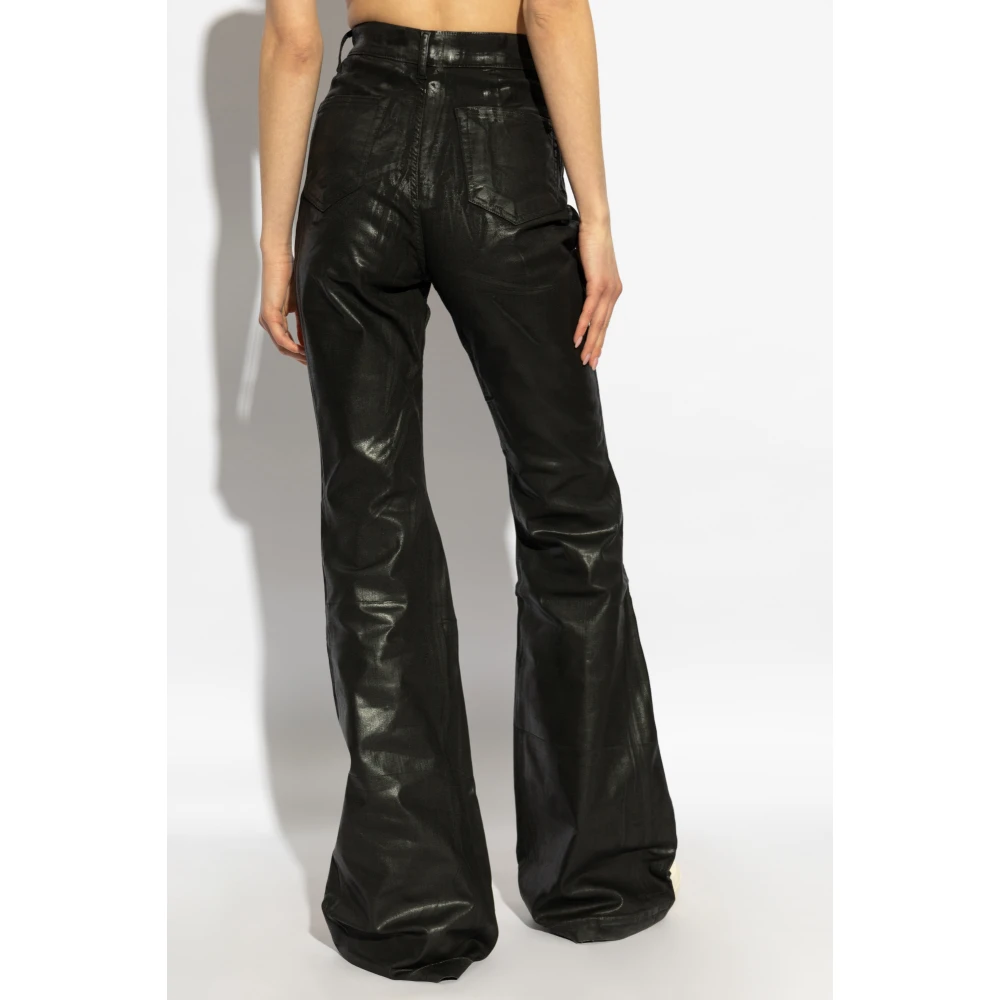 Rick Owens Bolan Bootcut Jeans Black Dames