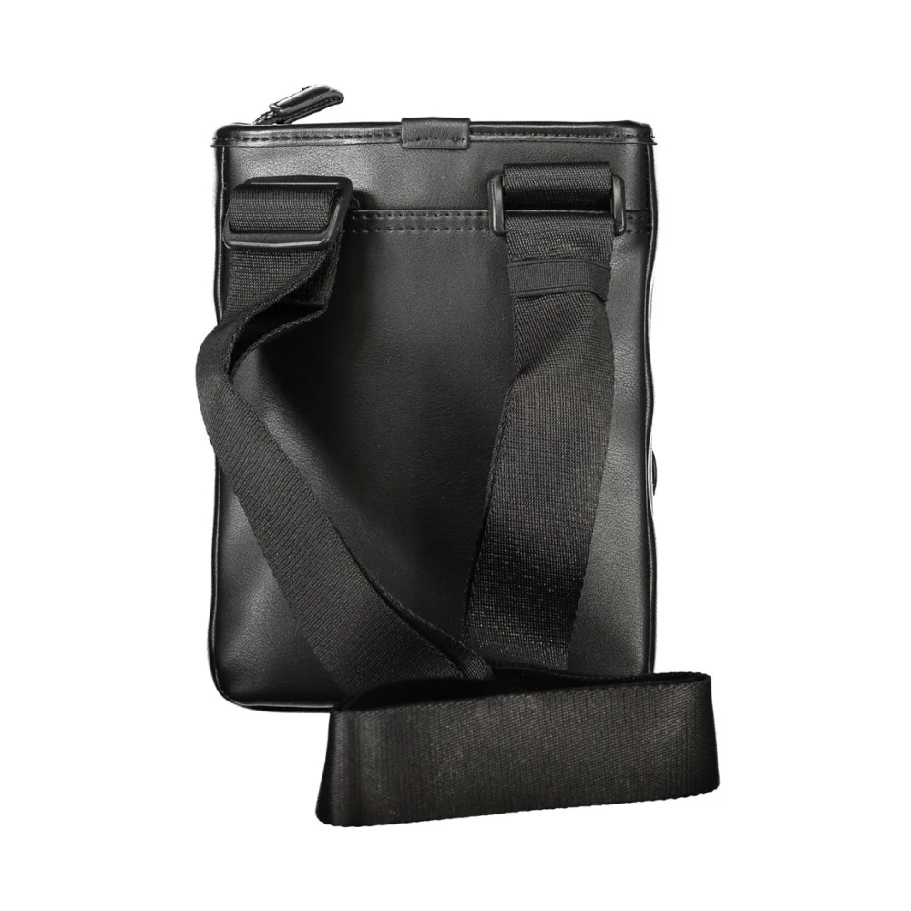 Tommy Hilfiger Zwarte Schoudertas | Polyethyleen Materiaal Black Heren