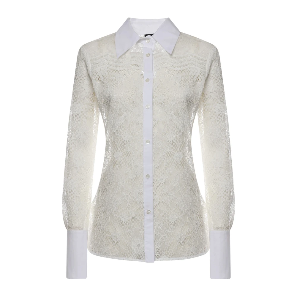 Pinko Women's White Shirts, 2XS, Shirts