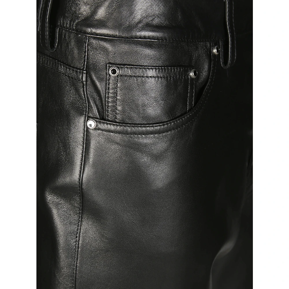 Dondup Sieraad Leren Knoop Stijl Black Dames