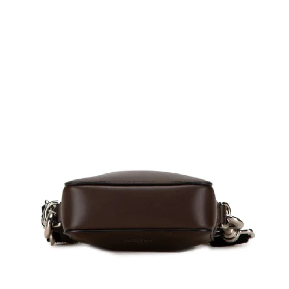 Valentino Vintage Pre-owned Leather shoulder-bags Brown Dames
