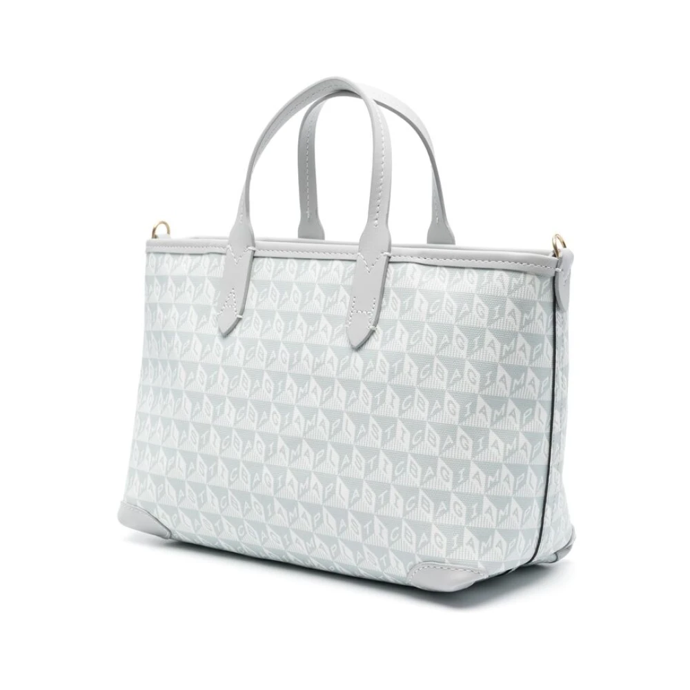 Anya Hindmarch Canvas Smiley-Face Print Handtas Multicolor Dames