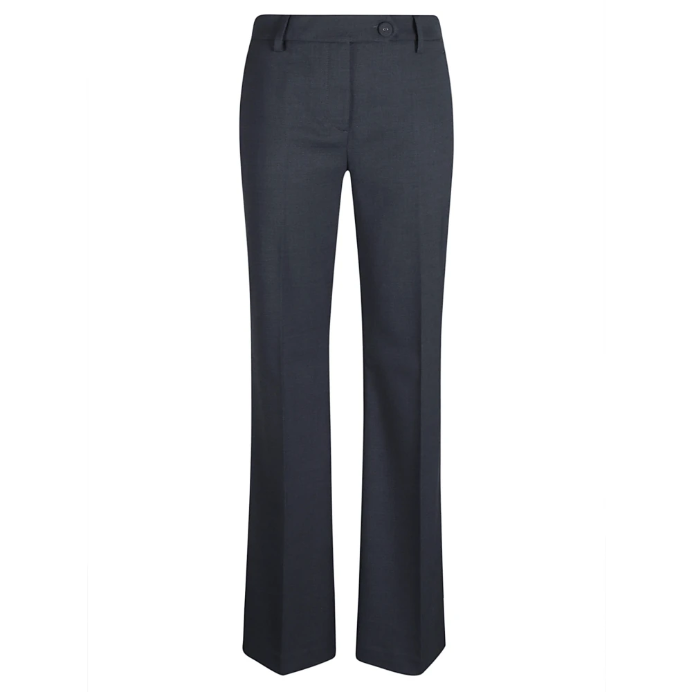 True Royal Women's Gray Wide Trousers,, Grey Trousers Aw24 Fashion Medium