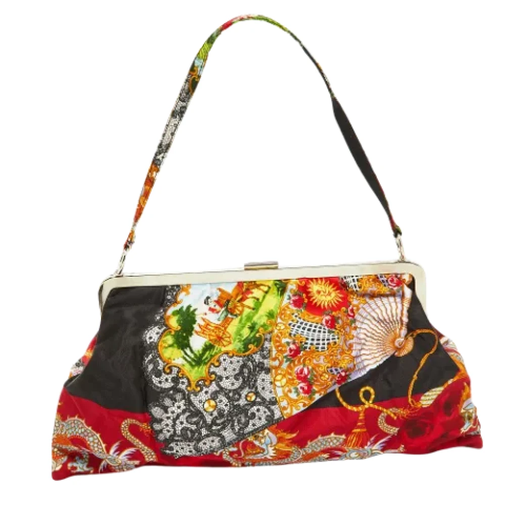 Dolce & Gabbana Pre-owned Satin clutches Multicolor Dames