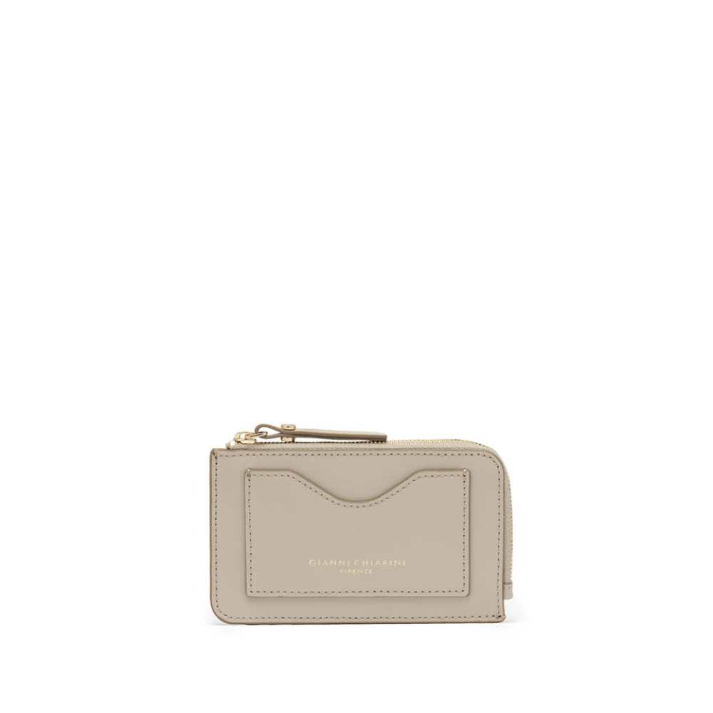 Gianni Chiarini Portemonnees Vacchetta Kalf Beige Dames