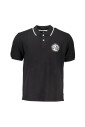 polo-en-coton-noir-a-manches-courtes