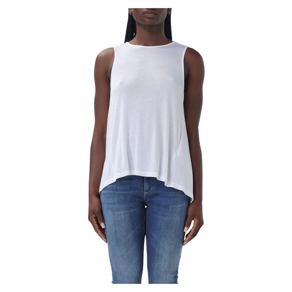 Dondup Donna Bianco Top, M, New,