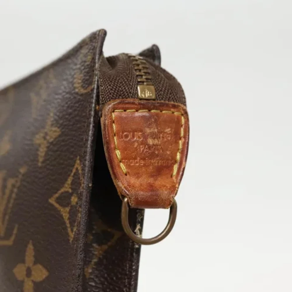 Louis Vuitton Vintage Pre-owned Canvas pouches Brown Dames