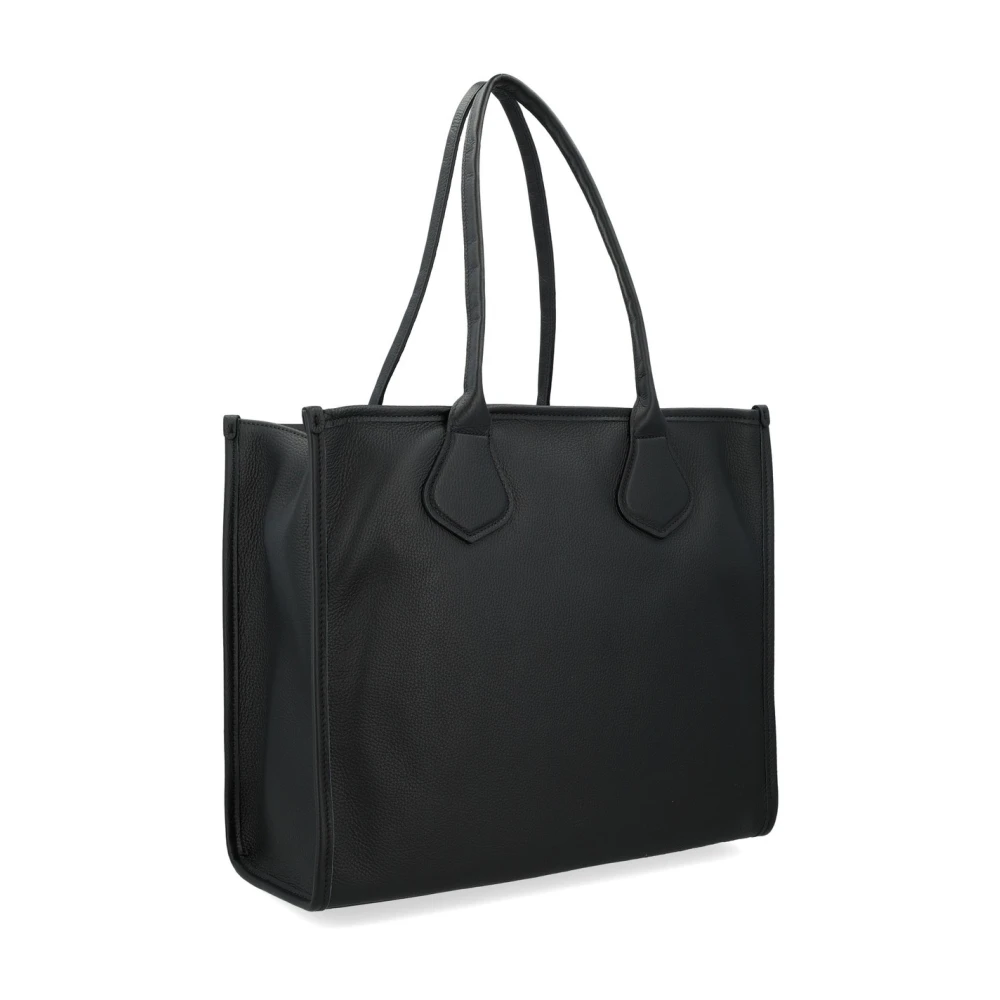 Lancel Zwarte Tote Tas Black Dames