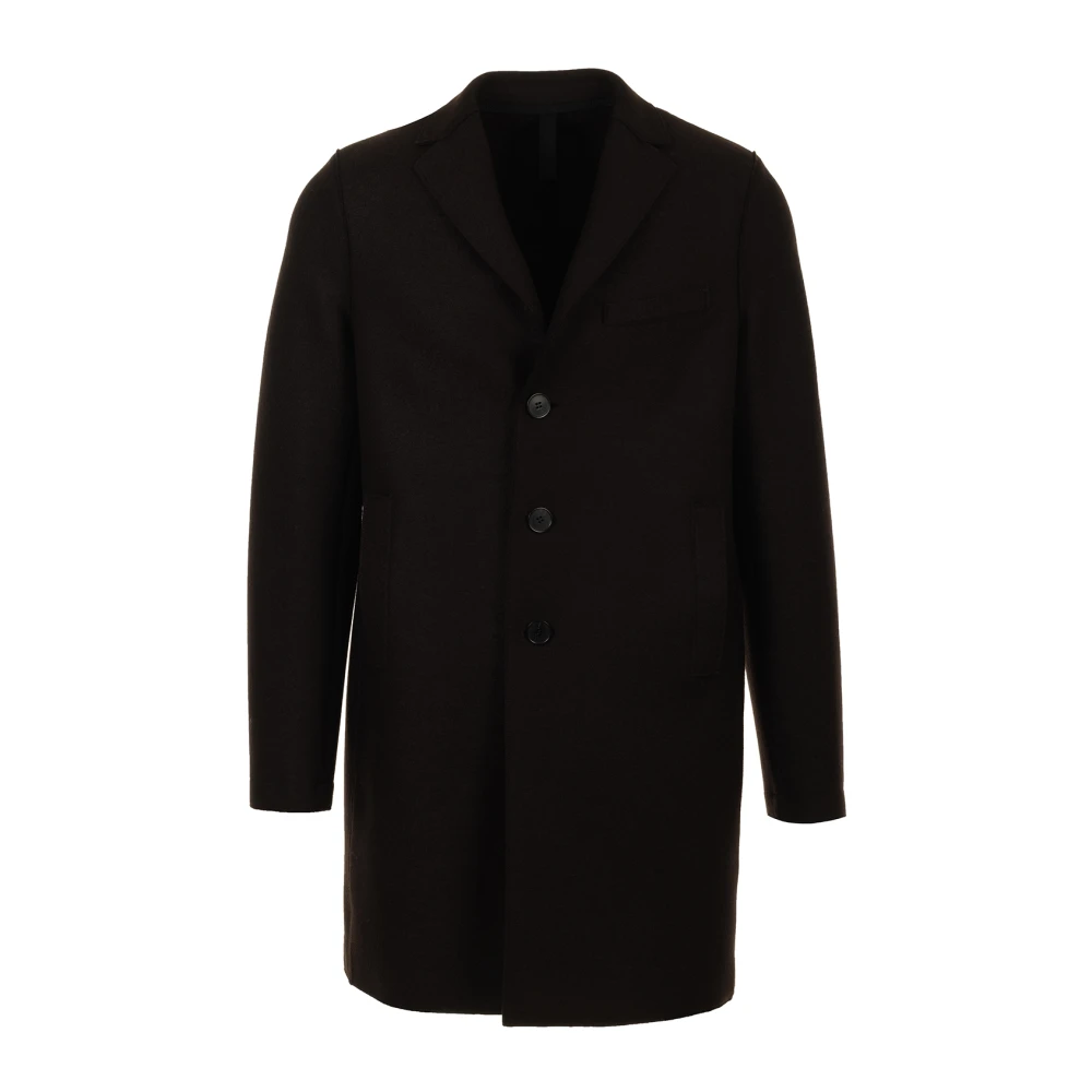Harris Wharf London Boxy Coat Collectie Brown Heren