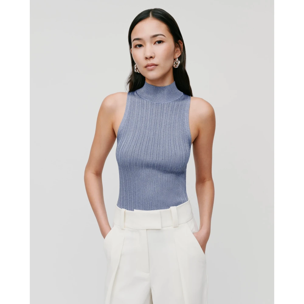 IVY OAK Finja Top Blue Dames