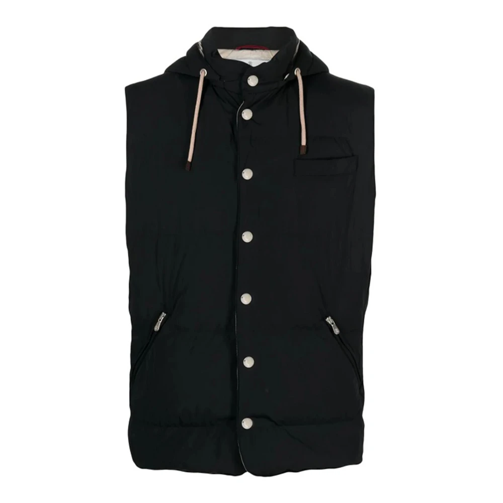 Jackets > Vests - - Brunello Cucinelli - Modalova