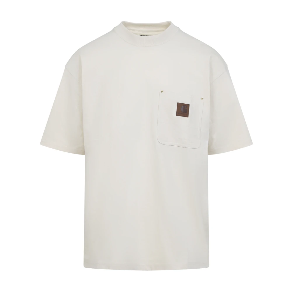 Carhartt WIP Zak T-shirt in Natuurlijk Beige Heren
