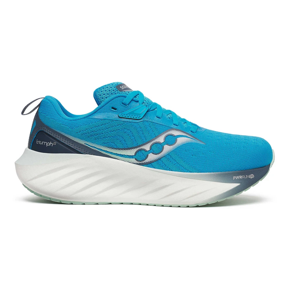 Saucony Triumph 22 Hardloopschoenen Dames Schoenen Blauw